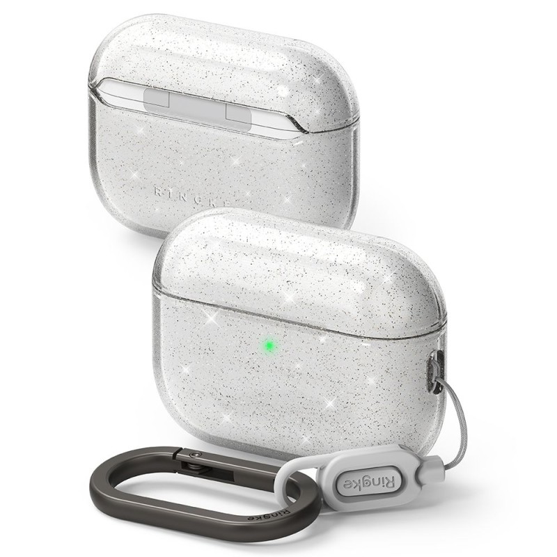 Ringke Air Glitter Clear кейс за Apple AirPods Pro 3 - Ringke Air Glitter Clear кейс за Apple AirPods Pro 3 - 8800293859352