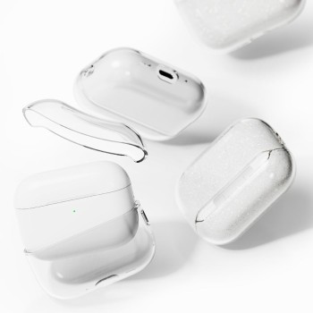 Ringke Air Glitter Clear кейс за Apple AirPods Pro 3 Ringke Air Glitter Clear кейс за Apple AirPods Pro 3