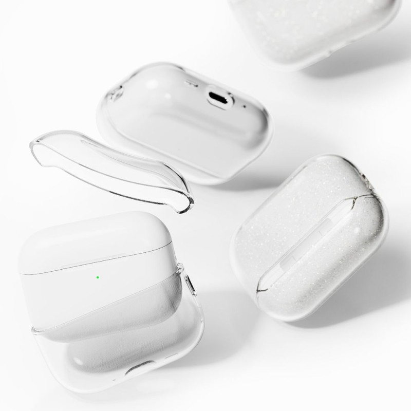 Ringke Air Glitter Clear кейс за Apple AirPods Pro 3 - Ringke Air Glitter Clear кейс за Apple AirPods Pro 3 - 8800293859352