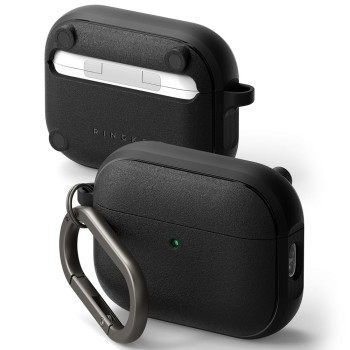 Ringke Onyx Magnetic MagSafe калъф за Apple AirPods Pro 3 (черен)