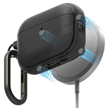 Ringke Onyx Magnetic MagSafe калъф за Apple AirPods Pro 3 (черен) Ringke Onyx Magnetic MagSafe калъф за Apple AirPods Pro 3 (черен)