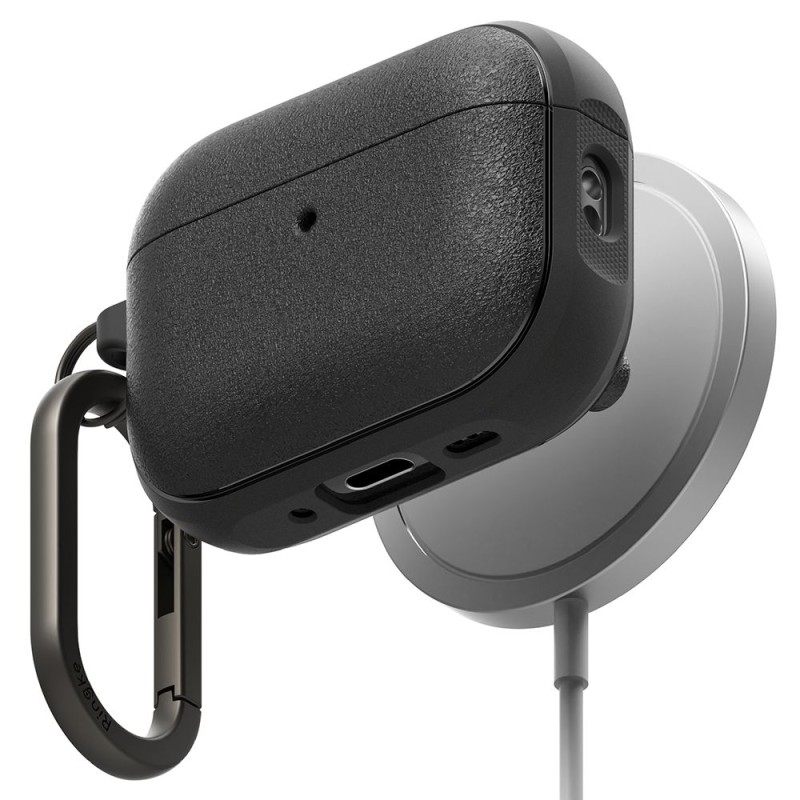 Ringke Onyx Magnetic MagSafe калъф за Apple AirPods Pro 3 (черен) - 8800293859369