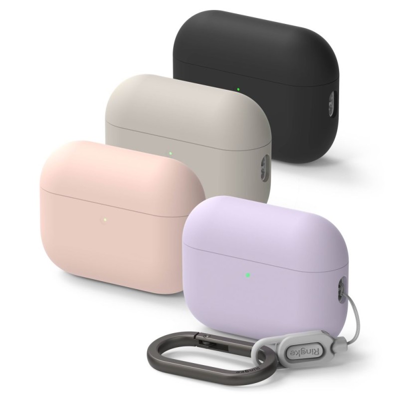 Ringke Silicone кейс за Apple AirPods Pro 3 Light Purple (виолетов) - 8800293859437