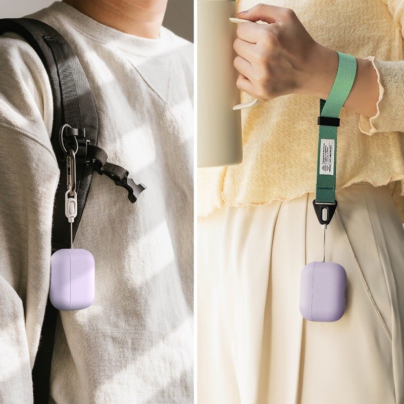 Ringke Silicone кейс за Apple AirPods Pro 3 Light Purple (виолетов) - 8800293859437
