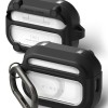 Ringke UX Magnetic MagSafe калъф за Apple AirPods Pro 3 Black/Clear - Ringke UX Magnetic MagSafe калъф за Apple AirPods Pro 3 Black/Clear - 8800293859444