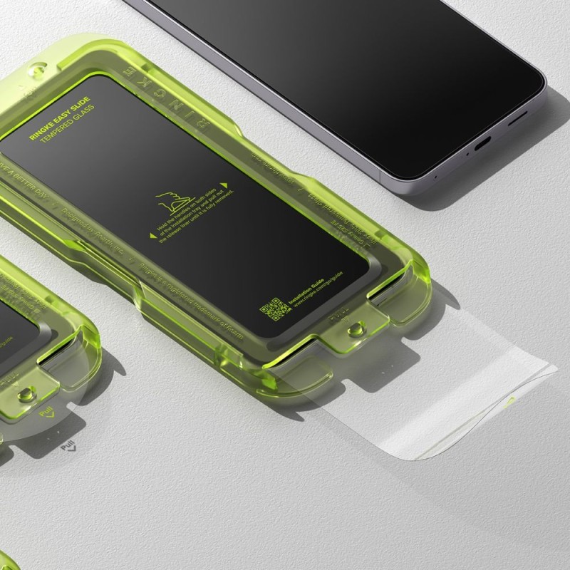 Ringke Easy Slide Tempered Glass 2-Pack за Samsung Galaxy S25 FE, Clear (SKU: 8800293859680) - Ringke Easy Slide Tempered Glass 2-Pack за Samsung Galaxy S25 FE, Clear (SKU: 8800293859680) - 8800293859680