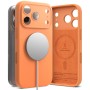 RINGKE Silicone Magnetic MagSafe за iPhone 17 Pro Max Tangerine (SKU: 8800328810464)