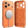 RINGKE Silicone Magnetic MagSafe за iPhone 17 Pro Max Tangerine (SKU: 8800328810464) - 8800328810464