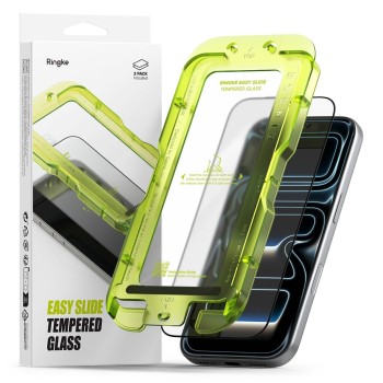 Скло за iPhone 17 Pro Max / 18 Pro Max Ringke Easy Slide (2 бр., черно)