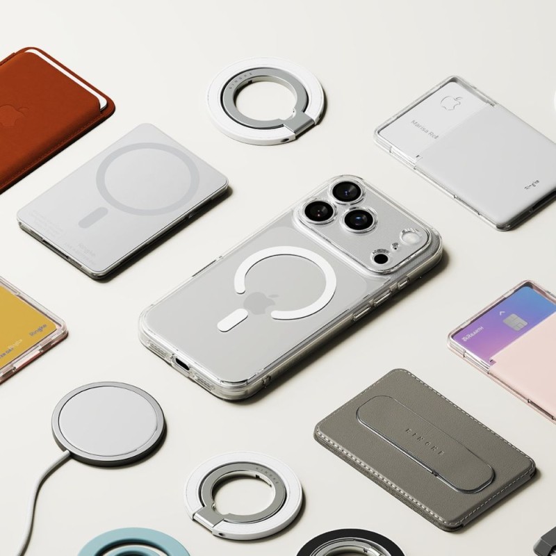 Ringke Fusion Magnetic MagSafe Case за iPhone 17 Pro – Clear (прозрачно) - 8800328810785