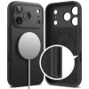 Ringke Silicone Magnetic MagSafe за iPhone 17 Pro (Черно) - 8800328811126