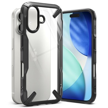 Ringke Fusion X Etui за iPhone 17 (черно)