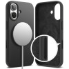 Ringke Silicone Magnetic Magsafe Etui за iPhone 17 (Черно) - 8800328811799