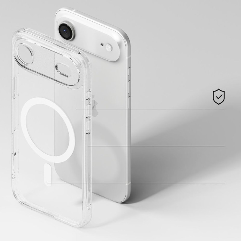 RINGKE FUSION Magnetic Magsafe за iPhone AIR CLEAR - RINGKE FUSION Magnetic Magsafe за iPhone AIR CLEAR - 8800328811959