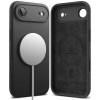 RINGKE Silicone Magnetic MagSafe за iPhone AIR – черен - 8800328812253
