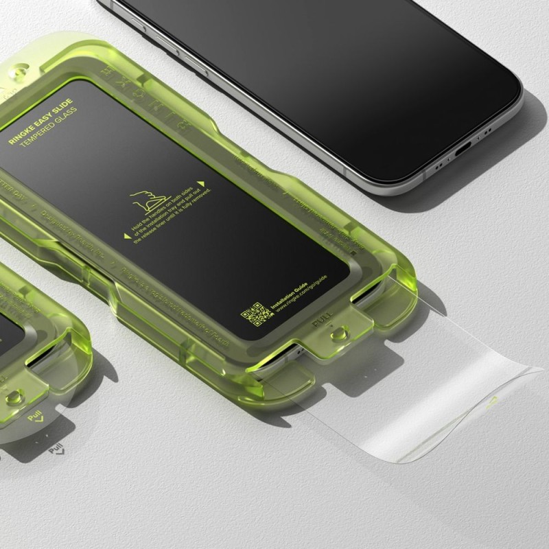 Ringke Easy Slide 2-Pack закалено стъкло за iPhone Air Black (SKU 8800328812314) - Ringke Easy Slide 2-Pack закалено стъкло за iPhone Air Black (SKU 8800328812314) - 8800328812314