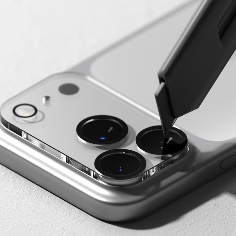 Ringke Full Cover защита за камера, 2 броя (iPhone 17 Pro), черна - Ringke Full Cover защита за камера, 2 броя (iPhone 17 Pro), черна - 8800328812352
