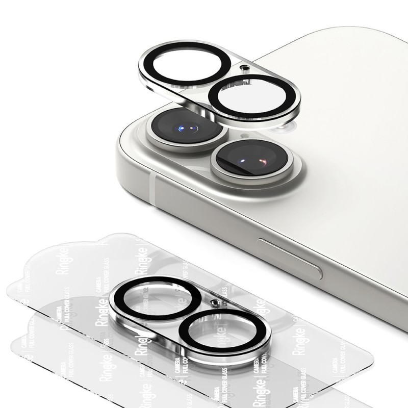 Ringke Camera Full Cover протектор за камера, 2 броя за iPhone 17 (черен) - Ringke Camera Full Cover протектор за камера, 2 броя за iPhone 17 (черен) - 8800328812369