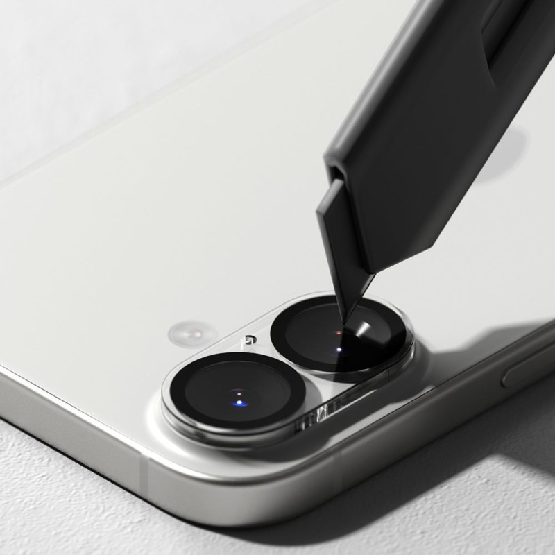 Ringke Camera Full Cover протектор за камера, 2 броя за iPhone 17 (черен) - Ringke Camera Full Cover протектор за камера, 2 броя за iPhone 17 (черен) - 8800328812369