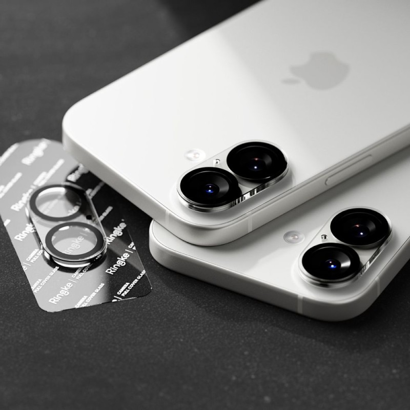 Ringke Camera Full Cover протектор за камера, 2 броя за iPhone 17 (черен) - Ringke Camera Full Cover протектор за камера, 2 броя за iPhone 17 (черен) - 8800328812369