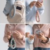 Ringke Holder & Puffer Hand Strap CALM BLACK (универсална каишка за ръка) - Ringke Holder & Puffer Hand Strap CALM BLACK (универсална каишка за ръка) - 8800328813809
