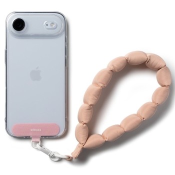Ringke Holder & Puffer Hand Strap Floral Pink (универсална каишка за ръка)