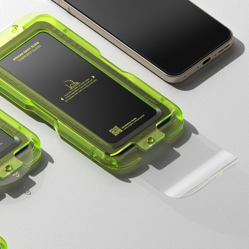 Ringke Easy Slide закалено стъкло 2-пак за OnePlus 15, прозрачно (SKU 8800328814363) - 8800328814363