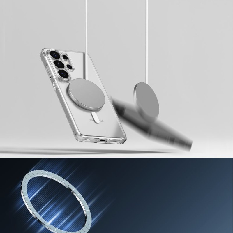 Ringke Fusion Magnetic MagSafe за Samsung Galaxy S26 Ultra (Clear) - 8800328814455
