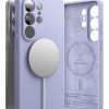 Ringke Silicone Magnetic MagSafe силиконов кейс за Samsung Galaxy S26 Ultra, Lavender (Лилав) - 8800328814721