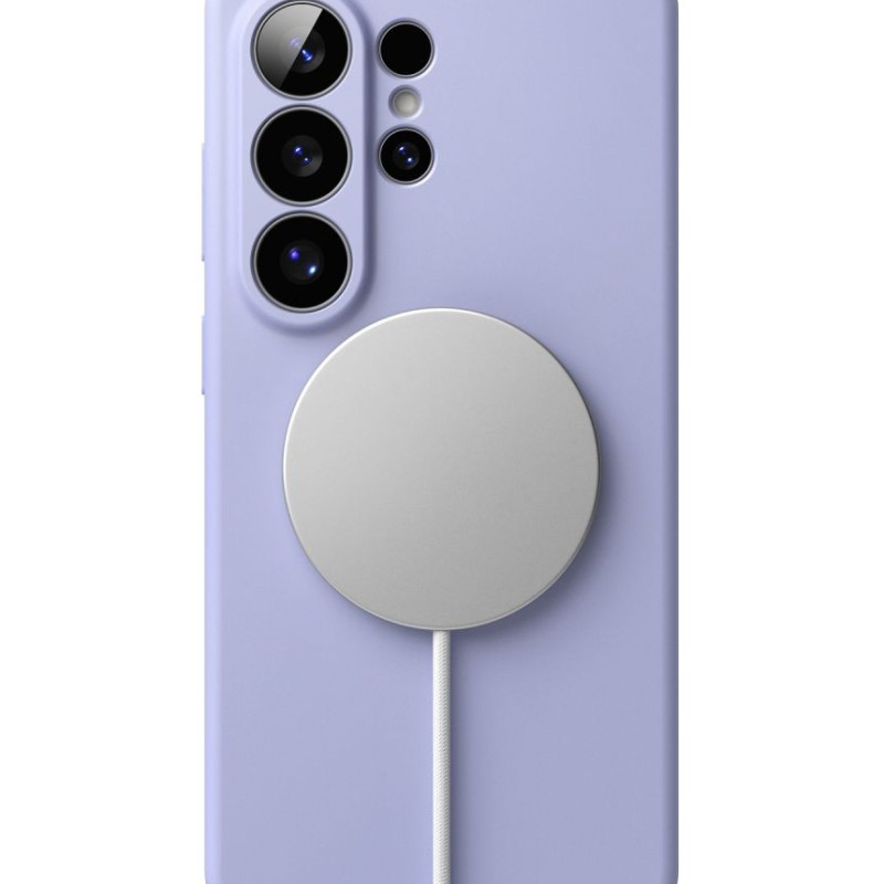 Ringke Silicone Magnetic MagSafe силиконов кейс за Samsung Galaxy S26 Ultra, Lavender (Лилав) - 8800328814721