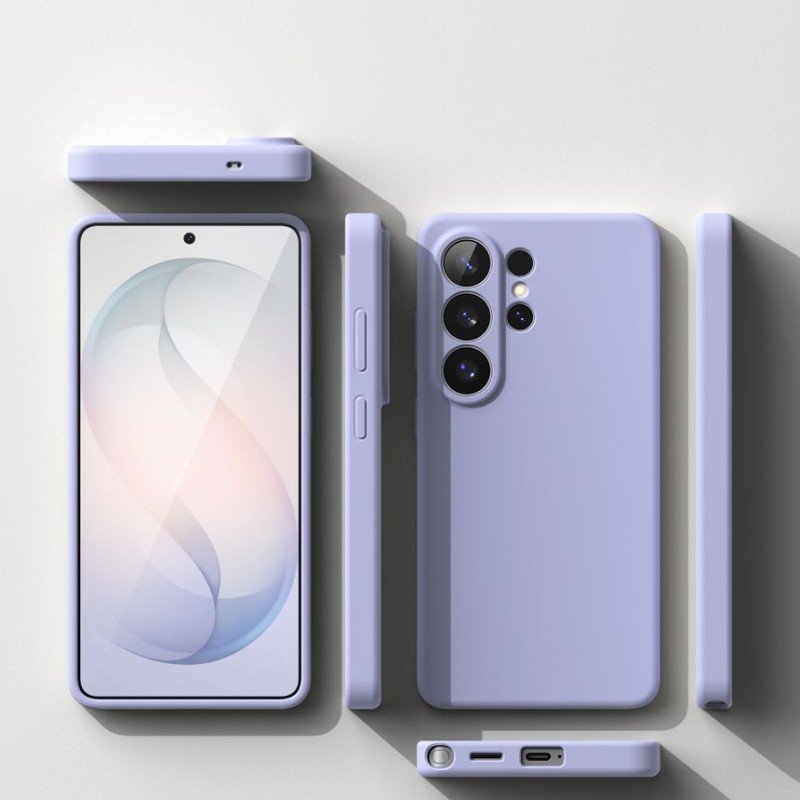 Ringke Silicone Magnetic MagSafe силиконов кейс за Samsung Galaxy S26 Ultra, Lavender (Лилав) - 8800328814721