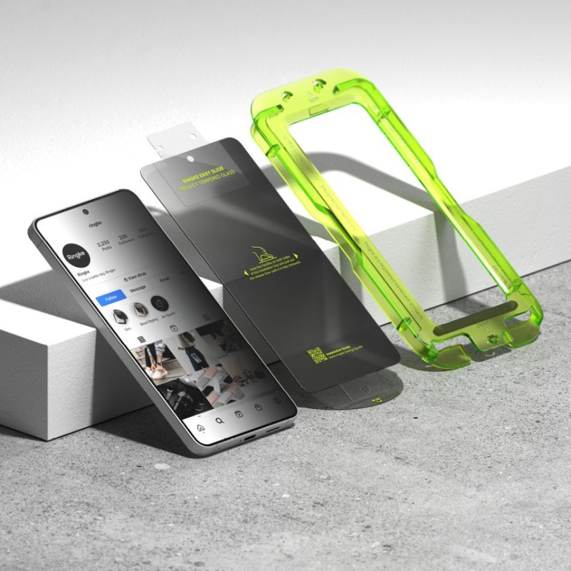 Ringke Easy Slide Privacy 2 бр. закалено стъкло за Samsung Galaxy S26+ Plus (приватност) - Ringke Easy Slide Privacy 2 бр. закалено стъкло за Samsung Galaxy S26+ Plus (приватност) - 8800328815384