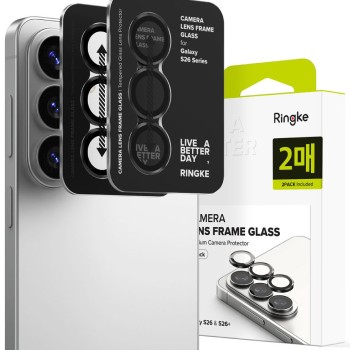 Ringke Camera Frame Protector (2 бр.) за Samsung Galaxy S26 / S26+ Plus – черен