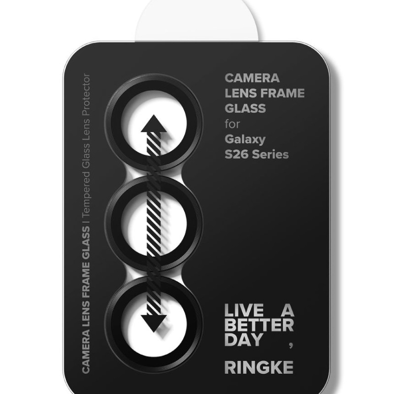 Ringke Camera Frame Protector (2 бр.) за Samsung Galaxy S26 / S26+ Plus – черен - Ringke Camera Frame Protector (2 бр.) за Samsung Galaxy S26 / S26+ Plus – черен - 8800328815407