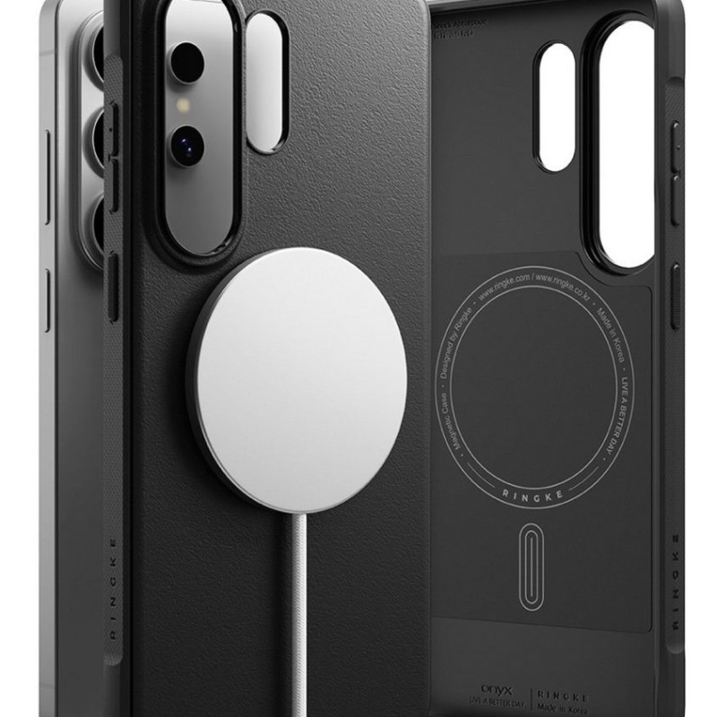Ringke Onyx Magnetic Magsafe калъф за Samsung Galaxy S26 Ultra, Black - Ringke Onyx Magnetic Magsafe калъф за Samsung Galaxy S26 Ultra, Black - 8800328815995