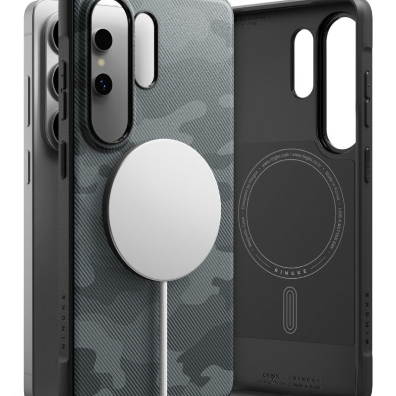 RINGKE ONYX Magnetic MagSafe кейс за Samsung Galaxy S26 Ultra (Camo Black) - RINGKE ONYX Magnetic MagSafe кейс за Samsung Galaxy S26 Ultra (Camo Black) - 8800328816022