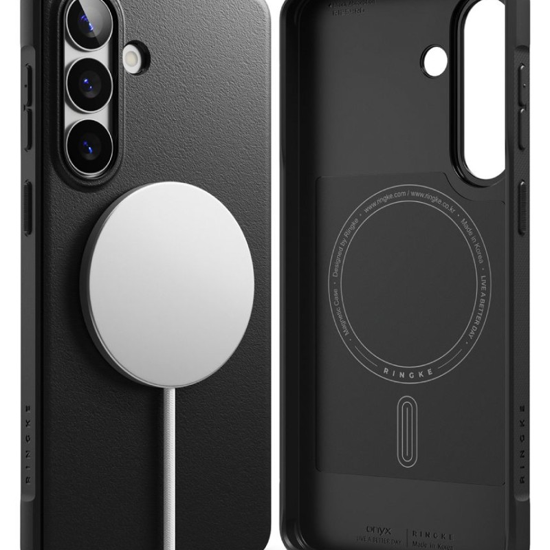 RINGKE ONYX Magnetic Magsafe калъф за Samsung Galaxy S26+ Plus (черен) - RINGKE ONYX Magnetic Magsafe калъф за Samsung Galaxy S26+ Plus (черен) - 8800328816329