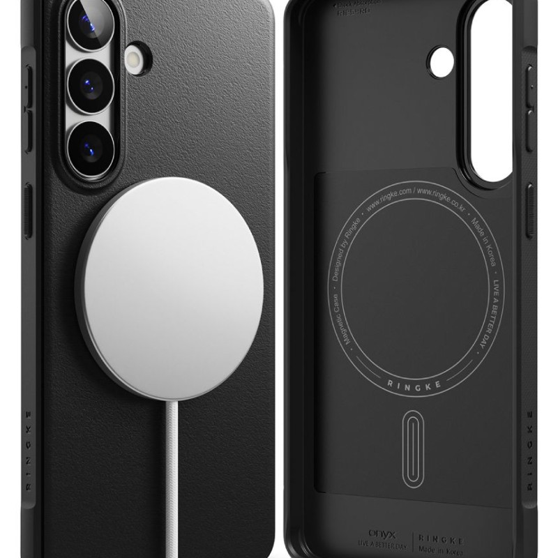 Ringke Onyx Magnetic Magsafe за Samsung Galaxy S26 – Black (SKU: 8800328816503) - Ringke Onyx Magnetic Magsafe за Samsung Galaxy S26 – Black (SKU: 8800328816503) - 8800328816503