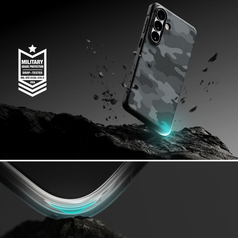 Ringke Onyx Magnetic Magsafe кейс за Samsung Galaxy S26 Camo Black - Ringke Onyx Magnetic Magsafe кейс за Samsung Galaxy S26 Camo Black - 8800328816534