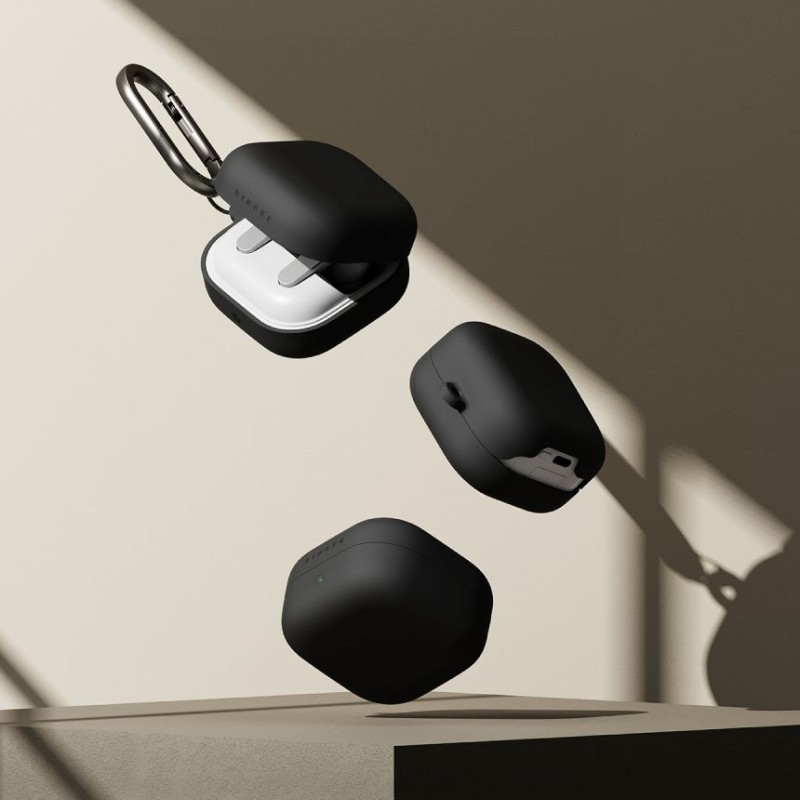 Ringke Silicone Case за Samsung Galaxy Buds 4 / Buds 4 Pro – Black - 8800328816763