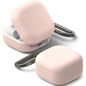 Ringke Silicone Case за Samsung Galaxy Buds 4 / 4 Pro Pink Sand