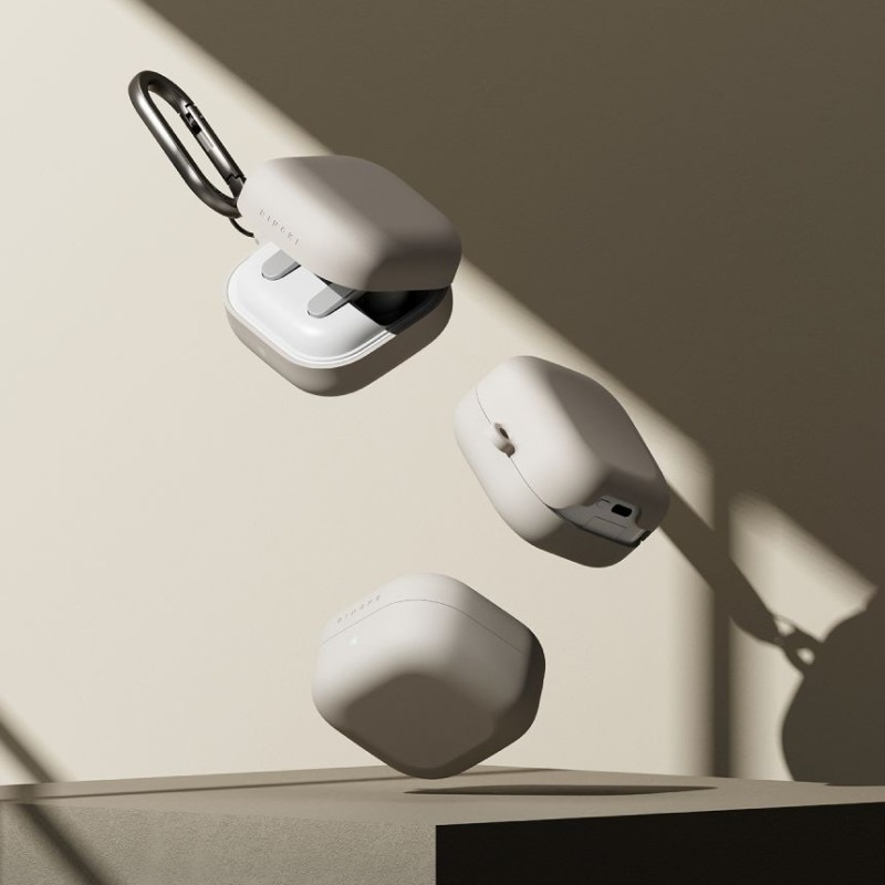 Ringke Silicone Case за Samsung Galaxy Buds 4 / Buds 4 Pro – Stone - 8800328816787