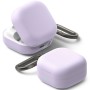 Ringke Silicone Case за Samsung Galaxy Buds 4 / 4 Pro (Light Purple)