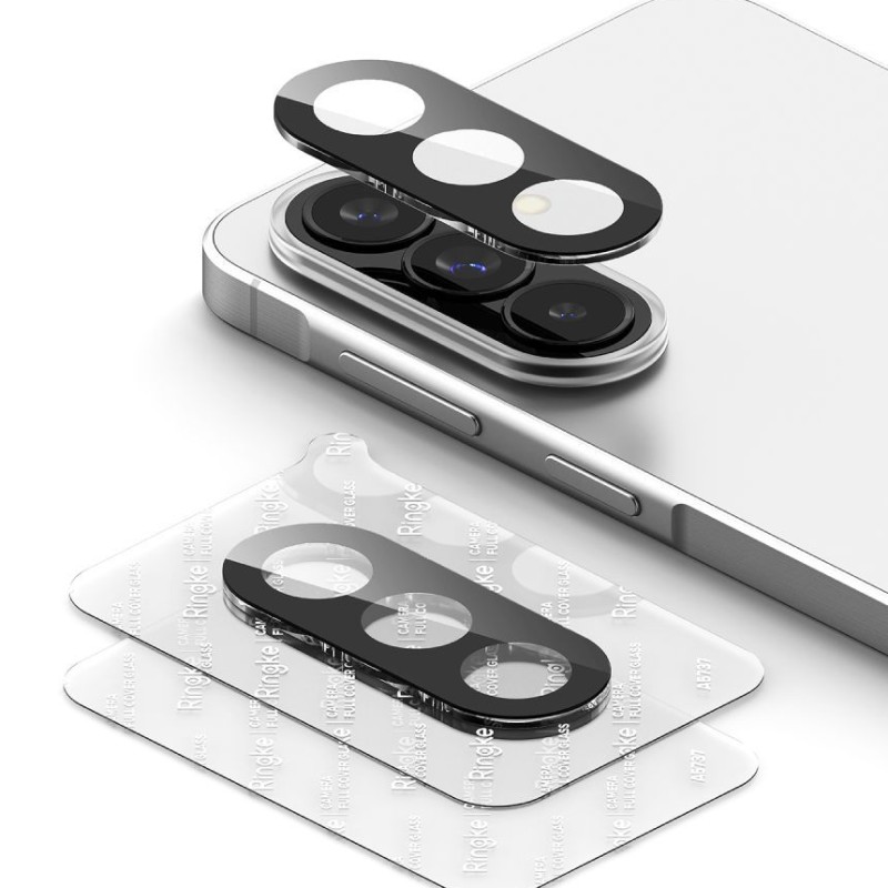 Ringke Camera Full Cover – ослона за камера (2 броя) за Samsung Galaxy A37 / A57 5G, черна - 8800328818200