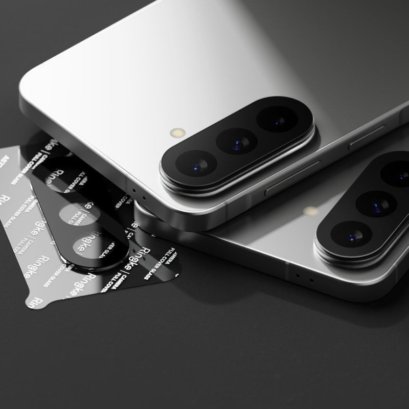 Ringke Camera Full Cover – ослона за камера (2 броя) за Samsung Galaxy A37 / A57 5G, черна - 8800328818200