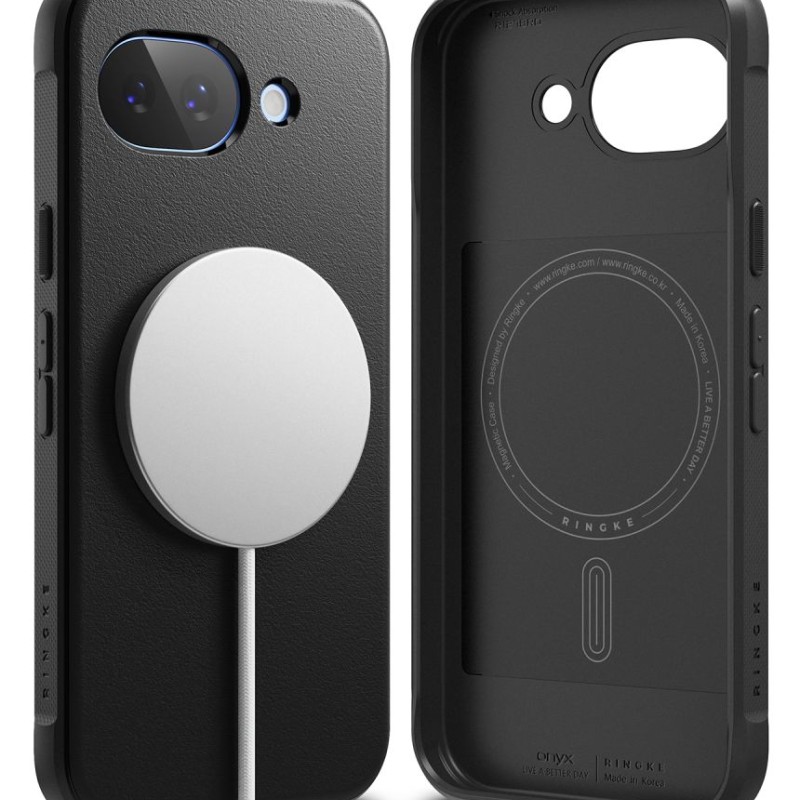 Ringke Onyx Magnetic Magsafe TPU кейс за Google Pixel 10A (черен) - 8800328818415
