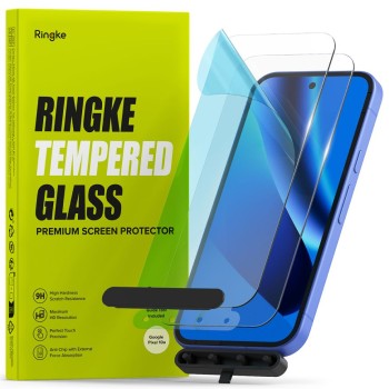 Ringke Tempered Glass – закалено стъкло 2 бр. за Google Pixel 10a (Clear)
