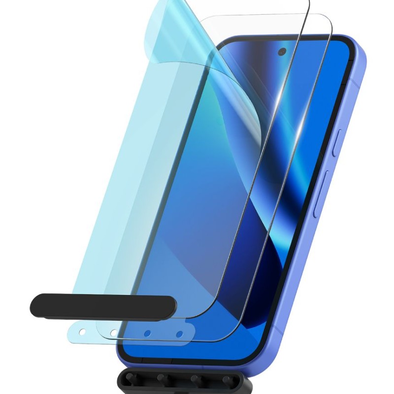 Ringke Tempered Glass – закалено стъкло 2 бр. за Google Pixel 10a (Clear) - 8800328818439