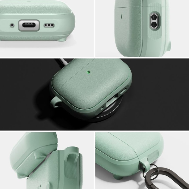 Ringke Onyx Magnetic с магнитно MagSafe калъф за Apple AirPods Pro 3 Mint - 8800328818590