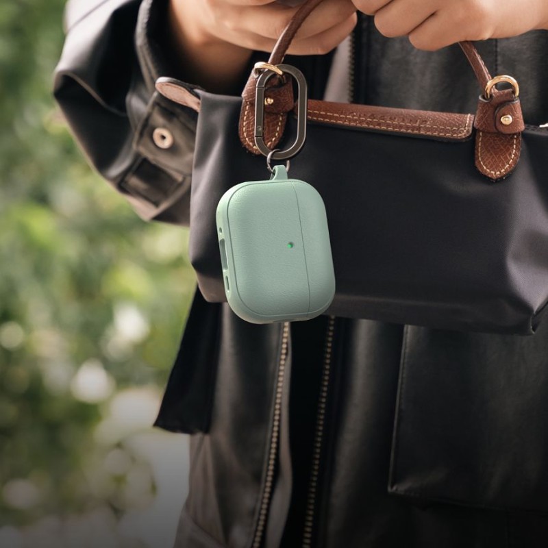 Ringke Onyx Magnetic с магнитно MagSafe калъф за Apple AirPods Pro 3 Mint - 8800328818590